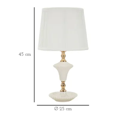 LAMPA NOCNA CASERTA 25x45 cm